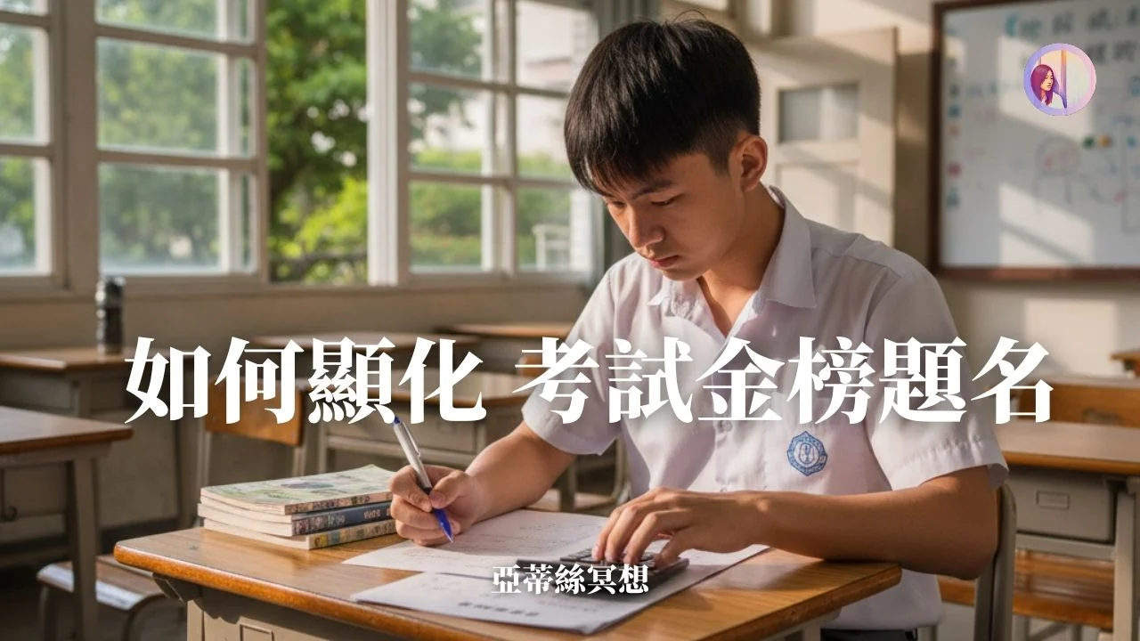 如何顯化 考試金榜題名