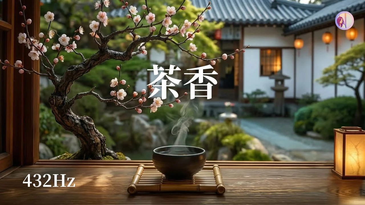 432Hz 钢琴冥想音乐：宁静茶香，打造居家高频静心磁场